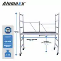 Eco Line Kamersteiger Afmetingen7