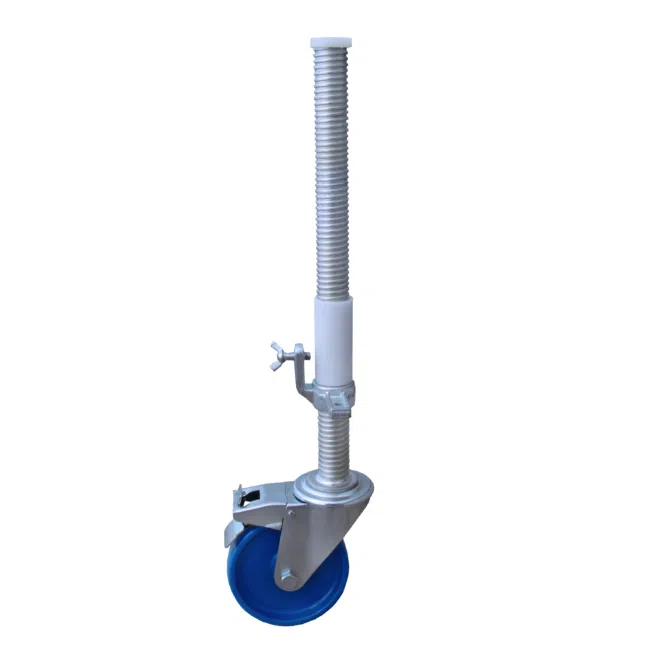 Alumexx wiel voor rol- en kamersteigers 150mm