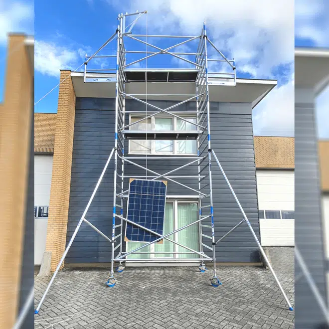 Zonnecollectoren steiger 4