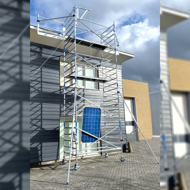 Zonnecollectoren steiger 5