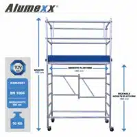 Eco Line AB Kamersteiger Afmetingen8
