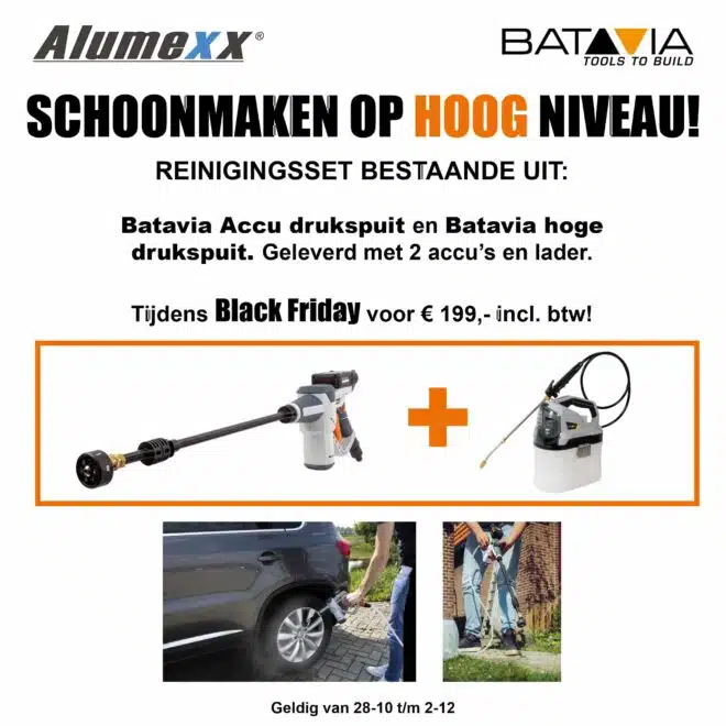 batavia reiniging set