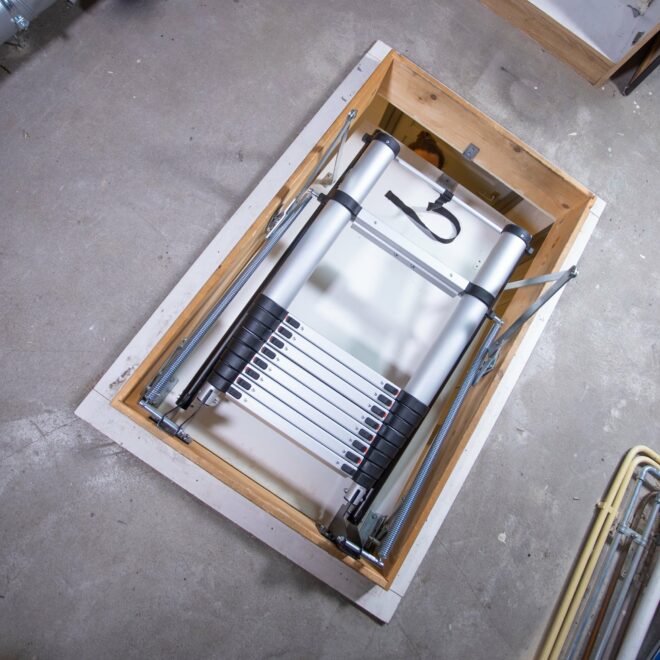 JCB telescopische zoldertrap