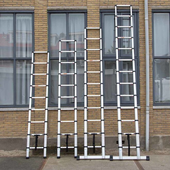 greybrand telescoopladder 380 meter met softclose 8