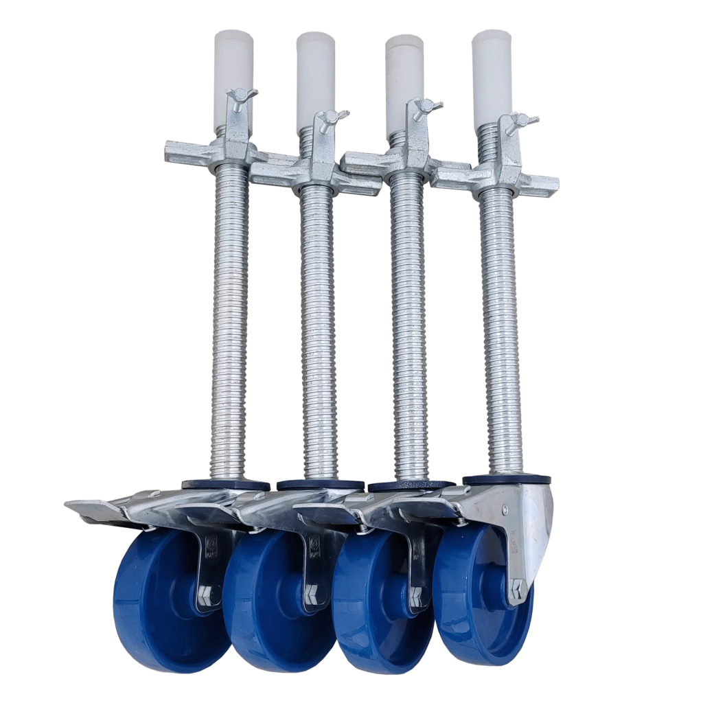 HOLKIE Poortwiel, 100 mm met veerbelasting, wiel met robuuste vering, perfect voor houten poorten, hekken en tuinpoorten, zware poorten, draaibare poortrol, belastbaarheid 100 kg, zwart