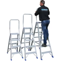 eurostairs trap dubbel professioneel 2x5 treden (3)