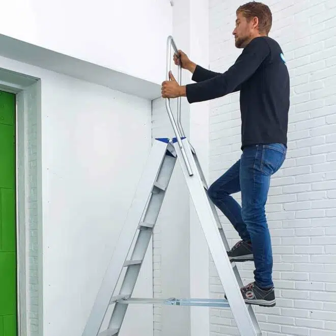 eurostairs trap dubbel professioneel 2x7 treden